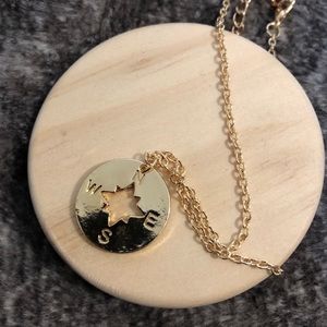 Compass Pendant Necklace